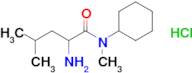 2-Amino-n-cyclohexyl-n,4-dimethylpentanamide hydrochloride