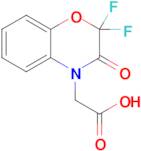 2-(2,2-Difluoro-3-oxo-3,4-dihydro-2h-1,4-benzoxazin-4-yl)acetic acid