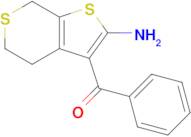 3-Benzoyl-4h,5h,7h-thieno[2,3-c]thiopyran-2-amine