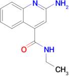 2-Amino-n-ethylquinoline-4-carboxamide