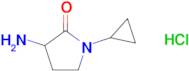 3-Amino-1-cyclopropylpyrrolidin-2-one hydrochloride