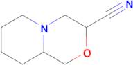 Octahydropyrido[2,1-c]morpholine-3-carbonitrile