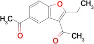 1-(5-Acetyl-2-ethyl-1-benzofuran-3-yl)ethan-1-one