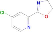 4-Chloro-2-(4,5-dihydro-1,3-oxazol-2-yl)pyridine