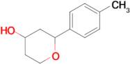 2-(4-Methylphenyl)oxan-4-ol