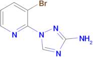 1-(3-Bromopyridin-2-yl)-1h-1,2,4-triazol-3-amine