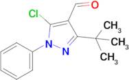 3-tert-Butyl-5-chloro-1-phenyl-1h-pyrazole-4-carbaldehyde