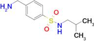 4-(Aminomethyl)-n-(2-methylpropyl)benzene-1-sulfonamide