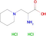 2-Amino-3-(piperidin-1-yl)propanoic acid dihydrochloride