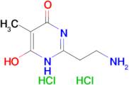 2-(2-aminoethyl)-6-hydroxy-5-methyl-1,4-dihydropyrimidin-4-one dihydrochloride
