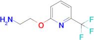 2-(2-Aminoethoxy)-6-(trifluoromethyl)pyridine