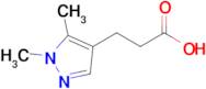 3-(1,5-Dimethyl-1h-pyrazol-4-yl)propanoic acid