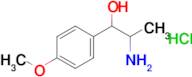 2-Amino-1-(4-methoxyphenyl)propan-1-ol hydrochloride