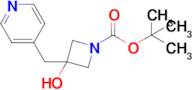 tert-Butyl 3-hydroxy-3-(pyridin-4-ylmethyl)azetidine-1-carboxylate