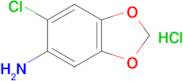 6-Chloro-1,3-dioxaindan-5-amine hydrochloride