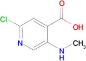 2-Chloro-5-(methylamino)pyridine-4-carboxylic acid