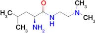 (2s)-2-Amino-n-[2-(dimethylamino)ethyl]-4-methylpentanamide