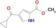 Methyl 4-cyclopropanecarbonyl-1h-pyrrole-2-carboxylate