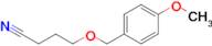 4-[(4-methoxyphenyl)methoxy]butanenitrile