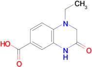 1-Ethyl-3-oxo-1,2,3,4-tetrahydroquinoxaline-6-carboxylic acid