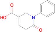 6-Oxo-1-phenylpiperidine-3-carboxylic acid