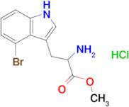 Methyl 2-amino-3-(4-bromo-1h-indol-3-yl)propanoate hydrochloride