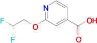 2-(2,2-Difluoroethoxy)pyridine-4-carboxylic acid