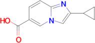 2-Cyclopropylimidazo[1,2-a]pyridine-6-carboxylic acid