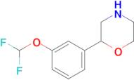 2-[3-(difluoromethoxy)phenyl]morpholine