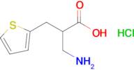 3-Amino-2-[(thiophen-2-yl)methyl]propanoic acid hydrochloride