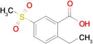 2-Ethyl-5-methanesulfonylbenzoic acid