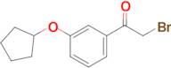 2-Bromo-1-[3-(cyclopentyloxy)phenyl]ethan-1-one