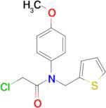 2-Chloro-n-(4-methoxyphenyl)-n-(thiophen-2-ylmethyl)acetamide