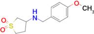 3-{[(4-methoxyphenyl)methyl]amino}-1lambda6-thiolane-1,1-dione