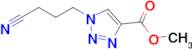 Methyl 1-(3-cyanopropyl)-1h-1,2,3-triazole-4-carboxylate