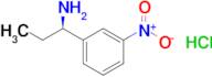 (1r)-1-(3-Nitrophenyl)propan-1-amine hydrochloride