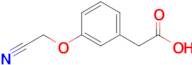 2-[3-(cyanomethoxy)phenyl]acetic acid