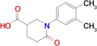 1-(3,4-Dimethylphenyl)-6-oxopiperidine-3-carboxylic acid