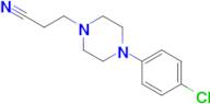 3-[4-(4-chlorophenyl)piperazin-1-yl]propanenitrile