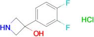 3-(3,4-Difluorophenyl)azetidin-3-ol hydrochloride