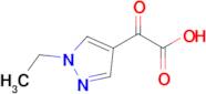 2-(1-Ethyl-1h-pyrazol-4-yl)-2-oxoacetic acid