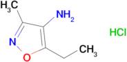 5-Ethyl-3-methyl-1,2-oxazol-4-amine hydrochloride