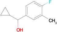 Cyclopropyl(4-fluoro-3-methylphenyl)methanol