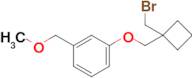 1-{[1-(bromomethyl)cyclobutyl]methoxy}-3-(methoxymethyl)benzene