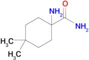 1-Amino-4,4-dimethylcyclohexane-1-carboxamide