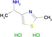 (1s)-1-(2-Methyl-1,3-thiazol-4-yl)ethan-1-amine dihydrochloride