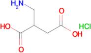 2-(Aminomethyl)butanedioic acid hydrochloride