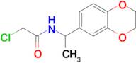 2-Chloro-n-[1-(2,3-dihydro-1,4-benzodioxin-6-yl)ethyl]acetamide