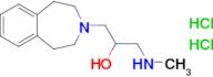 1-(Methylamino)-3-(2,3,4,5-tetrahydro-1h-3-benzazepin-3-yl)propan-2-ol dihydrochloride