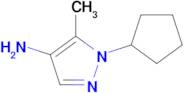 1-Cyclopentyl-5-methyl-1h-pyrazol-4-amine